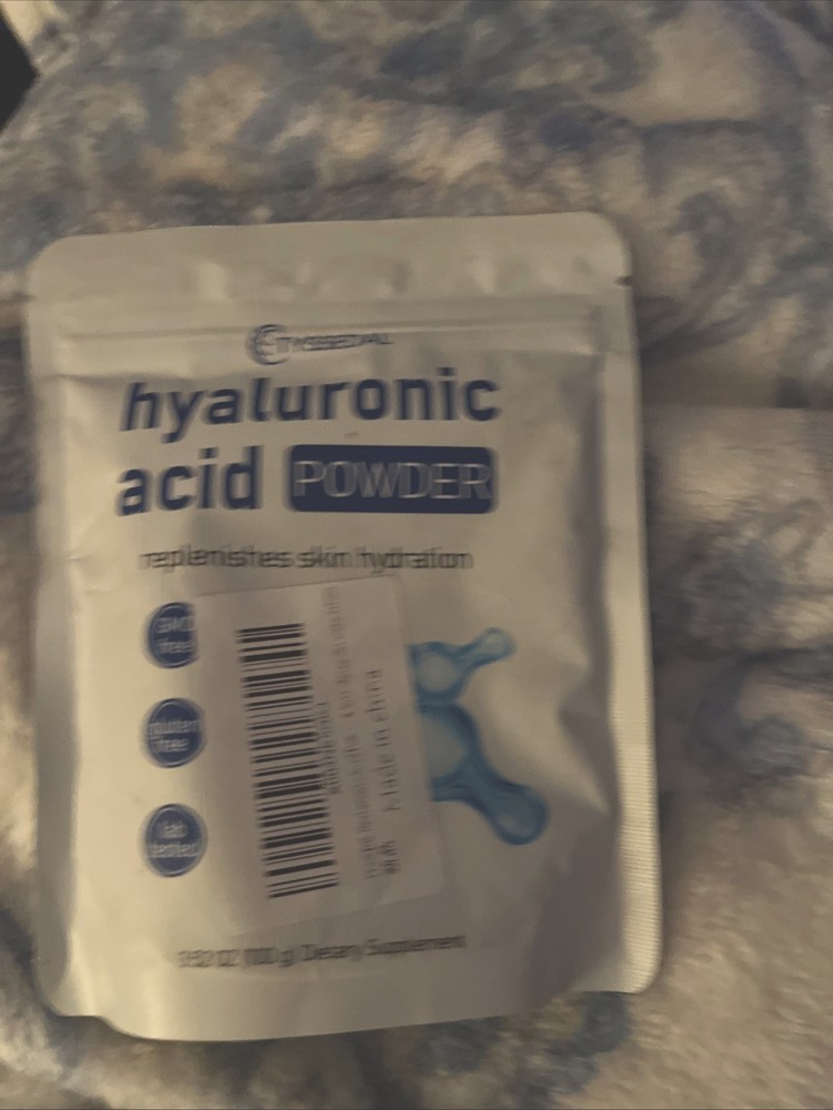 Hyaluronic Acid Serum Powder for Skin,Low and High Molecular Weight No GMO,Glute