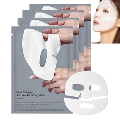 Deep Collagen Anti Wrinkle Face Mask Overnight Firming Hydrating 1 /10 PCS