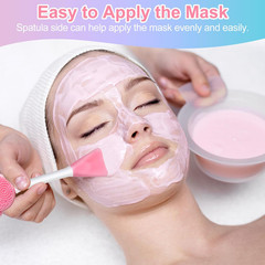 MUIIGOOD Silicone Face Scrubber Face Mask Brush Exfoliating Lip Cleansing Facial