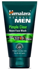 3 X Himalaya Men Pimple Clear Neem Face Wash Active Boost – 50ml u225