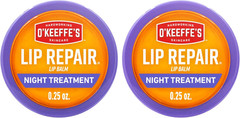 Lip Repair Night Treatment Lip Balm for Dry, Cracked Lips – 0.25 Ounce Jar (2 Pa