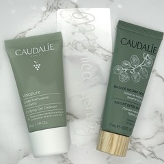 Caudalie Travel Skincare Set Vinoperfect Serum, Vinopure Cleanser Eye Cream Mask