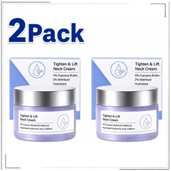 2PCS Tighten and Lift Neck Cream Firming Anti-Aging 1.7oz- Clinically Tested