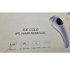 iLive Skincare Bundle Women OS White Pink New IPL Hair Removal 4-in-1 Wand
