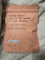 NWT Frank Body Original Coffee Scrub 200g 7.05oz New Sealed Vegan Exfoliator
