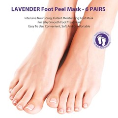 2/6/12 Pairs Exfoliating Foot Peel Mask Baby Soft Feet Remove Dead Skin Calluses