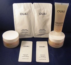 11 OUAI Lot ST. BARTS Hair/Body Mist SCALP/BODY SCRUB +Full LEAVE-IN CONDITIONER