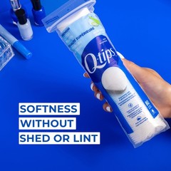 Q-Tips Premium Cotton Rounds For Face 100 Cotton Soft Lint Makeup Remover Pads