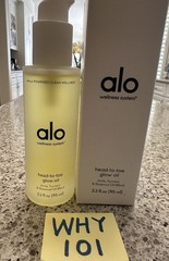 ALO Head-to-Toe Body Glow Oil Amla, Turmeric 3.2oz/95mL FULL SZ SEALED BOX $48