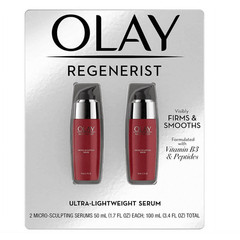Best Deal – Olay Regenerist Micro-Sculpting Serum- 2 Pack – 3.4 oz 100 mL Total