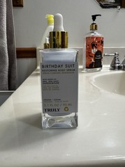 Vanilla Girl Body Cream/Strawberry Blossom After Shave Serum/Bday Suit Serum.