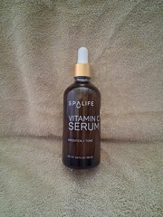 SpaLife Vitamin C Serum 3.4 fl oz 100 ml Glass Bottle Brightens & Tones Korea
