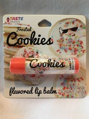 Qty 2 PACKAGES Taste Beauty FROSTED COOKIES Flavored Lip Balm NEW~Free Ship