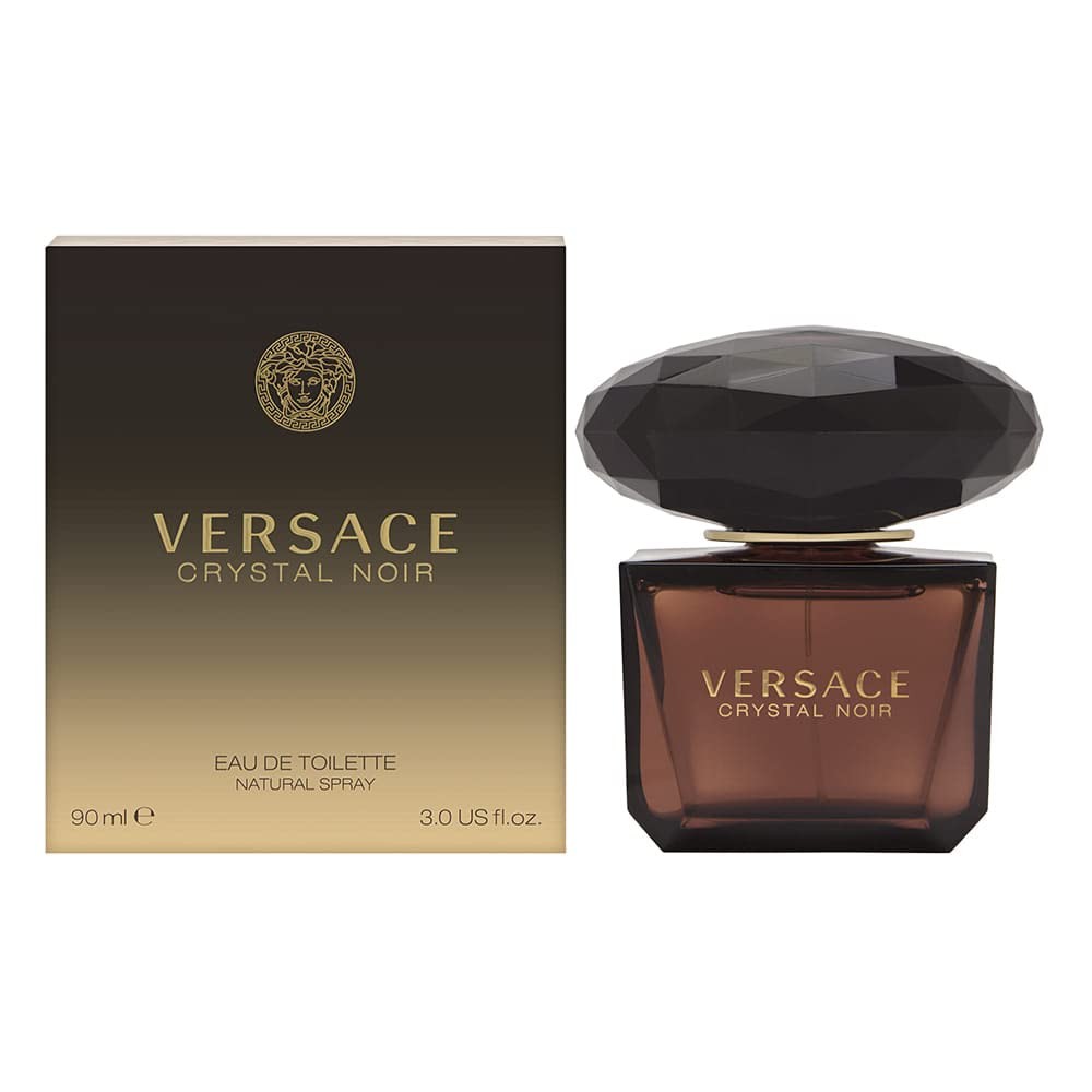Eau de Toilette Spray 3.0 oz Crystal Noir Multicolor Versace for Women