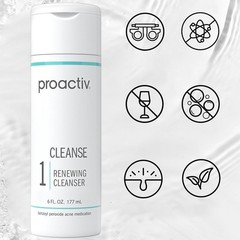 Solution Proactiv Renewing Cleanser, Daily Acne Cleanser , 60-Day Supply 6 Fl OZ