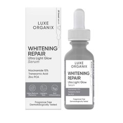 Luxe Organix Ultra Light Glow Cleanser, Toner & 4% Niacinamide Serum Set