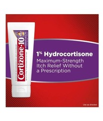 Cortizone 10 Max Strength Intensive Healing Itch Relief Cream 2oz 8/27 **Read**