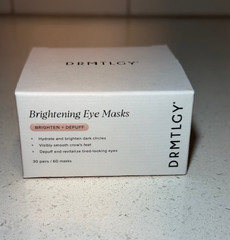 Drmtlgy Brightening Eye Masks, Brighten & Depuff, 60 Masks, 30 Pairs. New