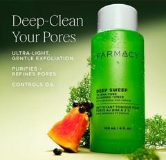 US STOCK Farmacy 2% Salicylic Acid Toner Deep Sweep BHA Liquid Exfoliant 120ml