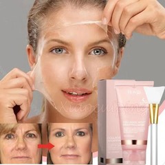 2 Pack Collagen Overnight Peel-Off Facial Mask Night Care Cream Set