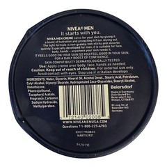 NIVEA Men Creme Multipurpose Cream Face Hand Body Lotion 5.3 oz Tin Germany