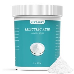 Pure Salicylic Acid Powder (8 oz), Cosmetic Grade 8 Ounce (Pack of 1), White