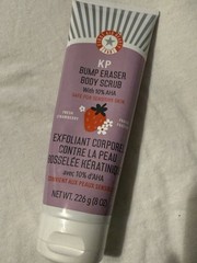 First Aid Beauty KP Bump Eraser Exfoliating Body Scrub 8 OZ NEW Strawberry