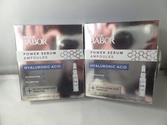 LOT 2 Doctor Babor Power Serum Ampoules Hyaluronic Acid 6 x 2 ml / 0.06 oz BNIB