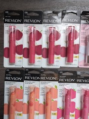 Lot of 15 Revlon Kiss Balm SPF 20 Cherry Sugar Peach Strawberry Berry New