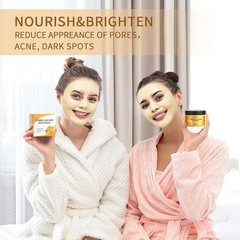 SHVYOG Turmeric Vitamin C Clay Mask with Kaolin Clay for Dull & Blemish-Prone Sk