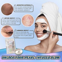 Pure Pearl Powder for Skin – 5.29oz Natural Freshwater White