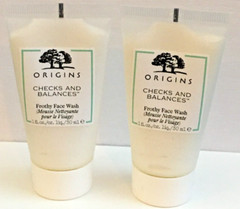 2 Origins Checks And Balances Frothy Face Wash 1 oz/30 ml Each TRAVEL Size Tube