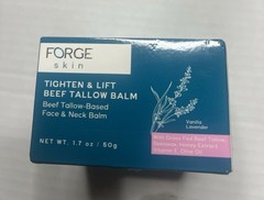 NEW Forge Skin Scented Tighten & Lift Beef Tallow Face & Neck Balm, 1.7oz / 50g/
