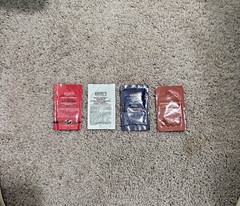 Lot 4 KIEHL’S Shave Skin Hair Body Treatments 5 ml Eye Cream Scrub Shave Cream