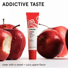 Glossier Balm Dotcom Lip Balm and Skin Salve I Love NY Apple flavor LTD ED