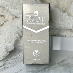 Secret Collagen Stem Cell Neck Chest Cream Anti Aging Grape 0.35oz NEW
