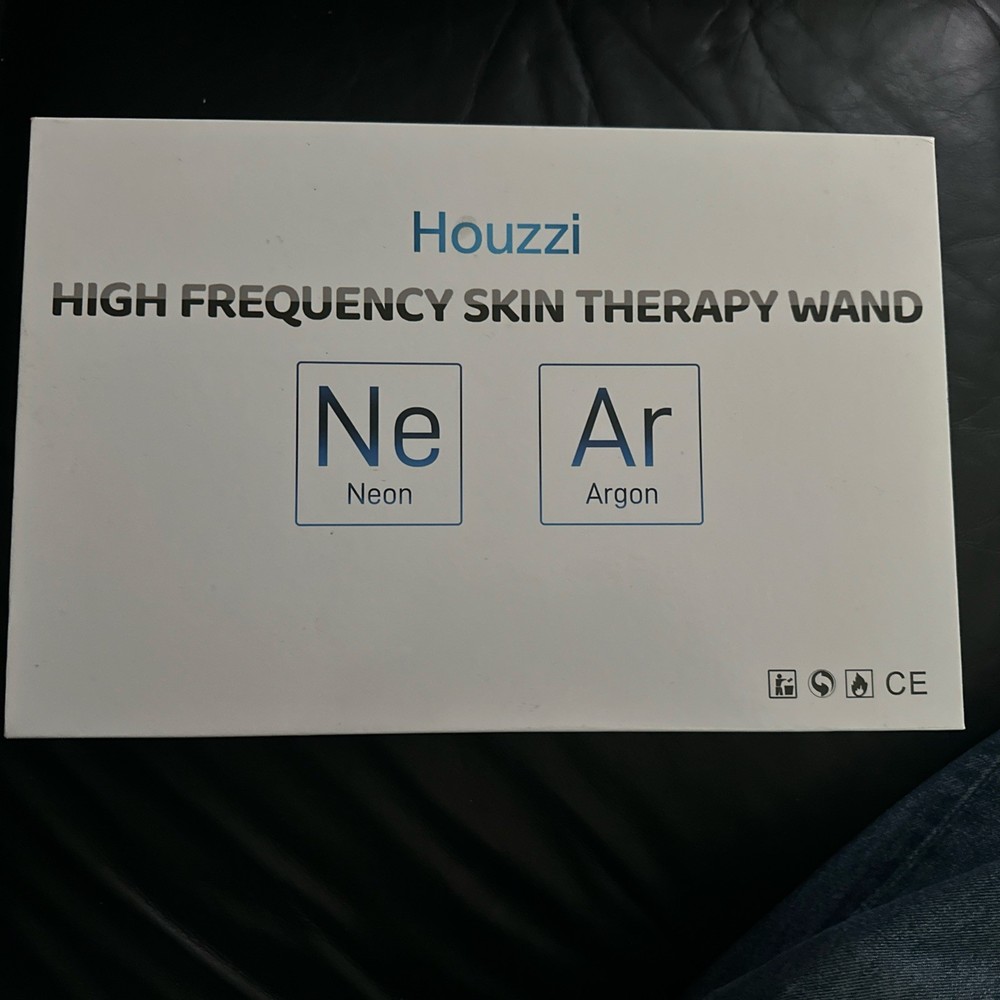 High Frequency Skin Therapy Wand Neon Argon New Open Box Tested Portable Tometc
