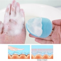 INNERNEED Silicone Face Cleanser Brush 4-Pack | Soft Manual Facial Scrubber for