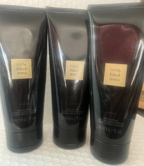 3,AVON LITTLE BLACK DRESS BODY LOTION 6.7 FL OZ (3BODY LOTIONS)RETIRED,SEALED