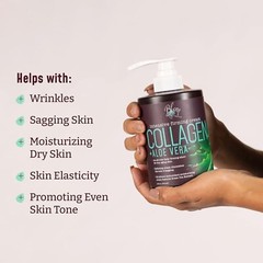 BLOOM IT&rsquo;S A GREAT SKIN DAY! Collagen Cream + Aloe Vera Moisturizer Body Lotion