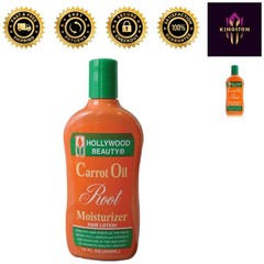 Revitalize Your Hair with 12oz Carrot Oil Root Moisturizer for All Hair Types