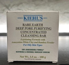 KIEHL&rsquo;S Rare Earth Deep Pore Purifying Concentrated Cleansing Bar for Oily Skin