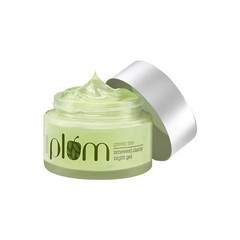 Plum Green Tea Night Gel 50ml Glycolic Acid Hydrating Face Moisturizer