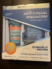 Hermon Anti-fungal Ringworm Treatment Kit – Complete 2-In-1 Fungus Treatment Kit