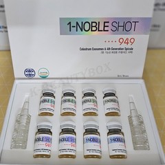 TONIER 1-Noble Shot 5ml x 8pcs Colostrum Exosomes 4th Generation Spicule Ampoule