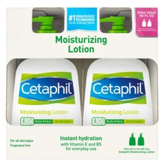 Cetaphil Moisturizing Lotion, 2 Count- 20 fl oz