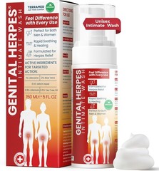 HerpCare Homeopathic Ointment for Cold Sores & Genital Herpes Relief 30g