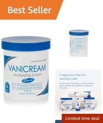 16 Oz Non-Comedogenic Moisturizer for Sensitive & Acne-Prone Skin Relief