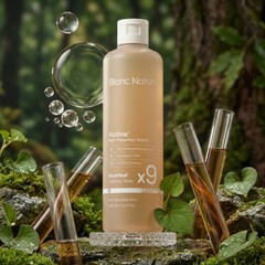 [Blanc Nature] 9X Concentrated Heartleaf Toner (300ml) Large Size Acne Care
