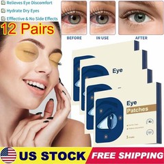 12X Lutein Eye Patches Relieve Eye Fatigue Dry Eyes Astringent Eyes Dark Circles